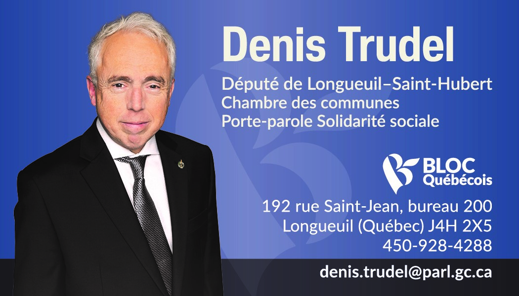 Denis Trudel - Député Longueuil - Saint-Hubert